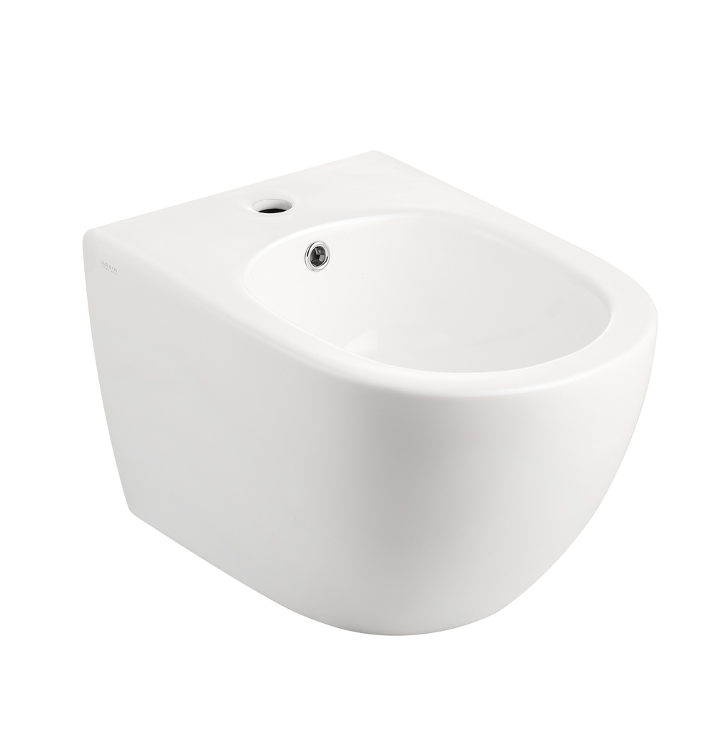 Coppia di Sanitari Sospesi della Serie Dara Completa di WC, Bidet, Sedile Softclose e Fissaggi