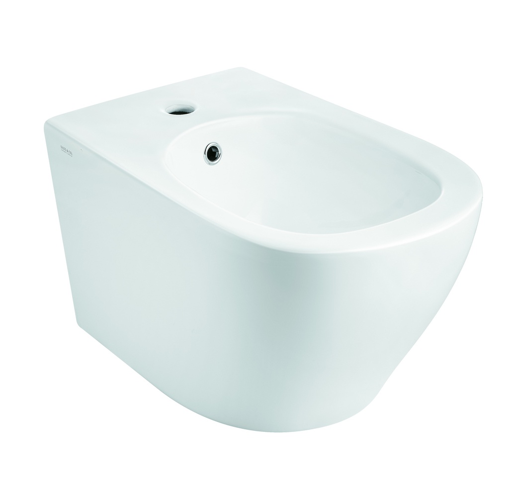 Coppia di Sanitari Sospesi della Serie Greta Completa di WC, Bidet, Sedile Softclose e Fissaggi