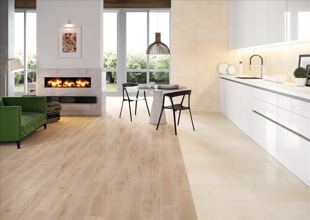 Articwood 23x120 Gres Porcellanato Effetto Legno Rettificata