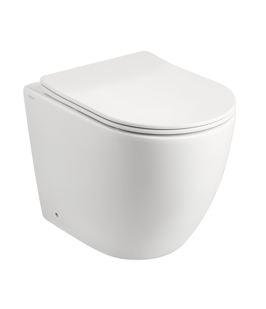 Back to Wall Rimless WC with Universal Outlet od Dara Serie